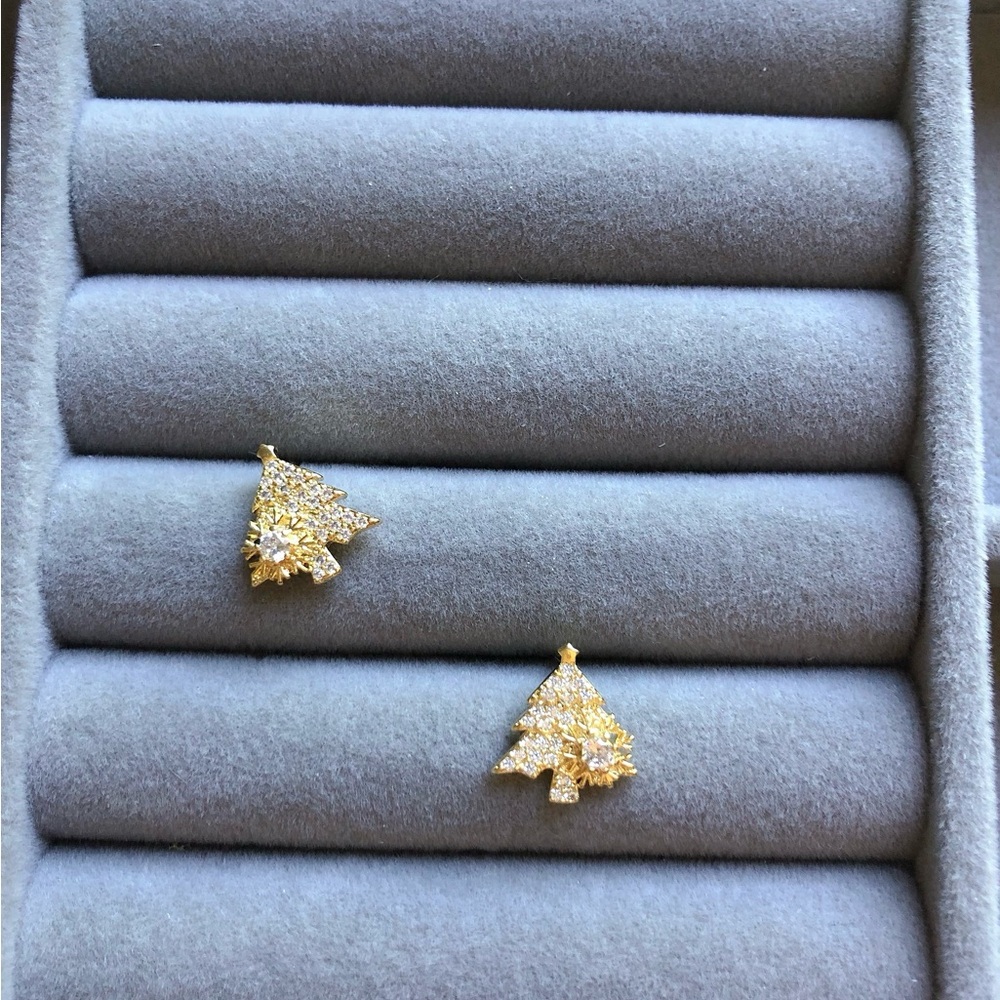 ✨Christmas Tree Earrings - Picture 5 of 8